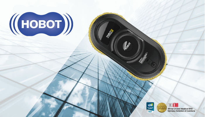 langų valymo robotas Hobot