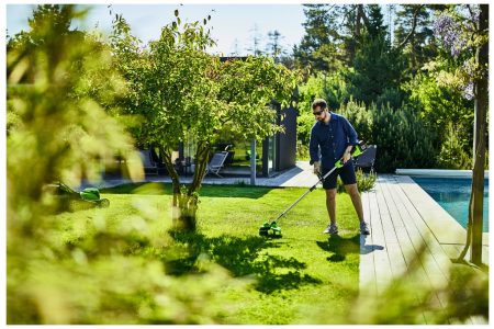 Greenworks Styginė žoliapjovė 2X24V su dviem 2Ah akumuliatoriais GD24X2LTK2X - Image 7