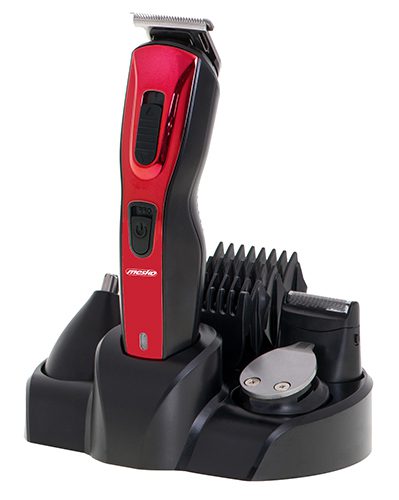 original-341 Mesko Trimmer 5 in 1 MS 2931 Cordless, Black/Red - Image 1