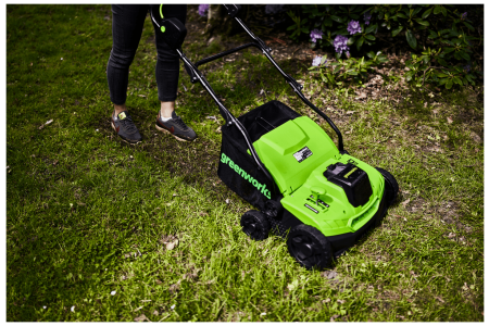 Greenworks vejos aeratorius G40DT35 be akumuliatoriaus ir kroviklio - Image 8