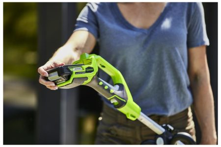 Greenworks G24LT30MK2 24V akumuliatorinė nešiojamoji žoliapjovė su 2Ah akumuliatoriumi ir krovikliu - Image 3