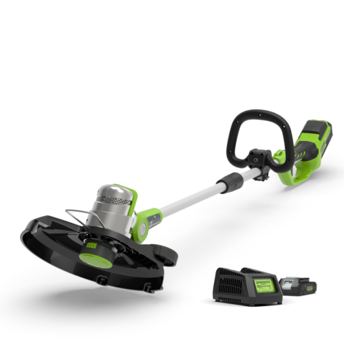 Greenworks G24LT30MK2 24V akumuliatorinė nešiojamoji žoliapjovė su 2Ah akumuliatoriumi ir krovikliu
