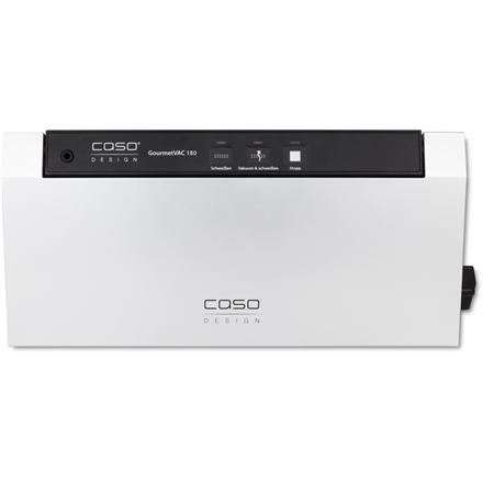 Caso Bar Vacuum sealer GourmetVAC 180 Power 120 W, Temperature control, Silver