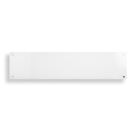 Mill Heater MB1000L DN Glass Panel Heater, 1000 W, Number of power levels 1, Suitable for rooms up to 12-16 m², White