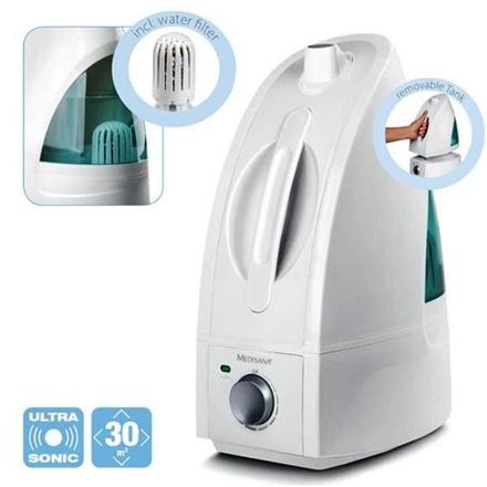 Medisana Air Humidifier  AH 660 30 W, Suitable for rooms up to 30 m², White