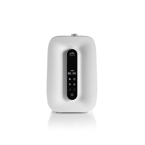 ETA Humidifier ETA062690000 Azzuro Stand, 125 m³, 115 W, Water tank capacity 7.6 L, Suitable for rooms up to 50 m², Ultrasonic, Humidification capacity 400 ml/hr, White
