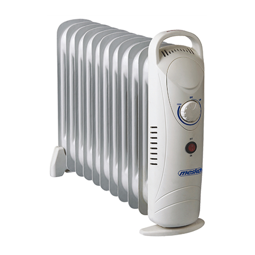Mesko MS 7806 Oil Filled Radiator, 1200 W, Number of fins 11, White