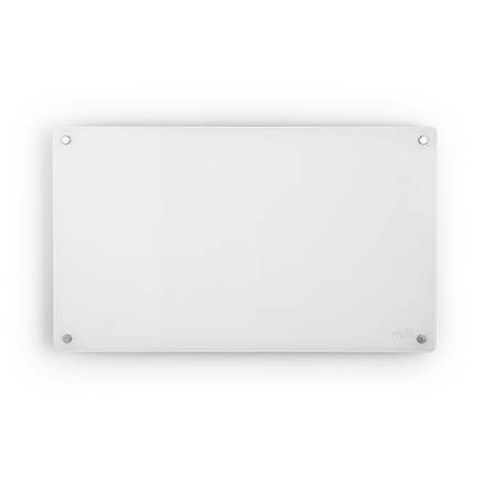 Mill Heater MB600DN Glass Panel Heater, 600 W, Number of power levels 1, Suitable for rooms up to 8-11 m², White