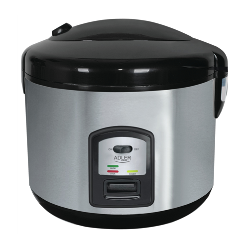 Adler AD 6406 Rice cooker Adler AD 6406 1,5 L, Black, Stainless steel, Lid included