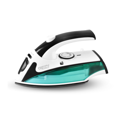 Camry CR 5024  White/green/black, 840 W, Steam Travel iron, Vertical steam function, Water tank capacity 40 ml