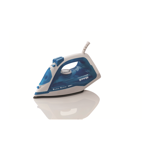 Gorenje SIH1800BLT Steam Iron, 1800 W, Water tank capacity 250 ml, Continuous steam 25 g/min, Blue/White