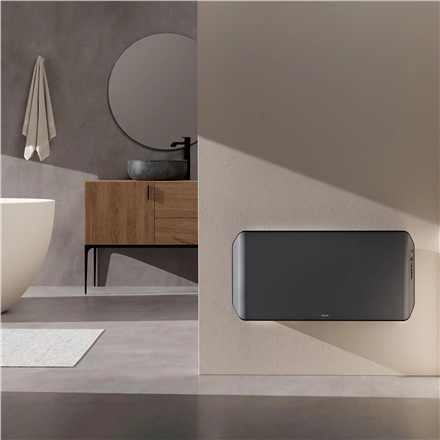 Duux Edge 2000 Smart Convector Heater 2000 W, Suitable for rooms up to 30 m², Gray, Indoor, Remote Control via Smartphone, IP24