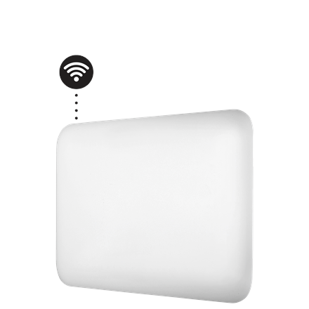 Mill Heater PA600WIFI3 Panel Heater, 600 W, Suitable for rooms up to 8-11 m², White