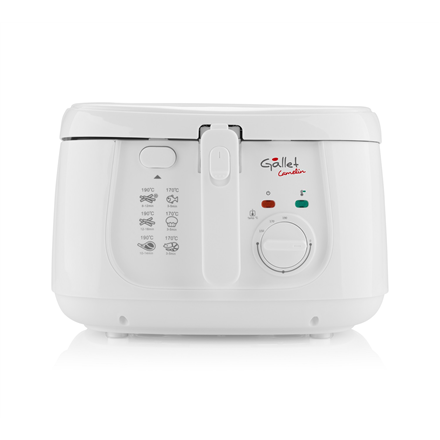 Gallet Fryer  CAMELIN DF165 Power 1800 W, Capacity 2.5 L, White