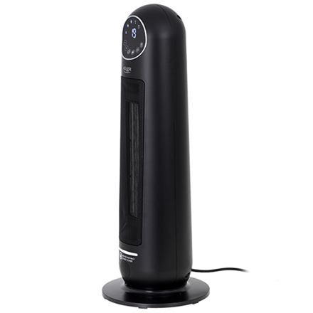 Adler Heater AD 7731 Ceramic, 2200 W, Number of power levels 2, Suitable for rooms up to 20 m², Black