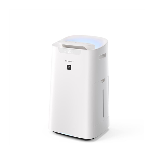 Sharp Air Purifier with humidifying function UA-KIL60E-W 5.5-61 W, Suitable for rooms up to 50 m², White