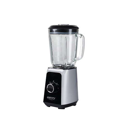Camry Blender CR 4077 Tabletop, 500 W, Jar material Glass, Jar capacity 1.5 L, Ice crushing, Black/Stainless steel