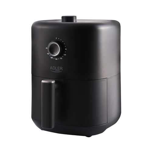 Adler Airfryer AD 6310 Power 2200 W, Capacity 3 L, High-volume hot-air circulation technology, Black