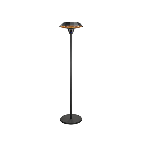 TunaBone Electric Standing Infrared Patio Heater TB2068S-01 Patio heater, 2000 W, Number of power levels 3, Suitable for rooms up to 20 m², Black, IP45