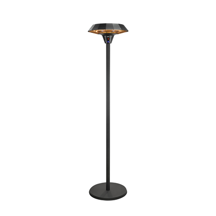 TunaBone Electric Standing Infrared Patio Heater TB2068S-01 Patio heater, 2000 W, Number of power levels 3, Suitable for rooms up to 20 m², Black, IP45