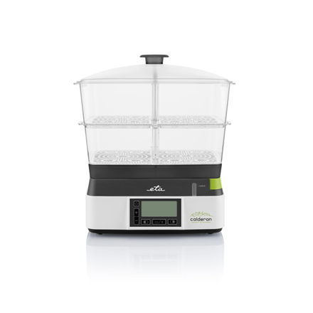 ETA ETA113490010 Calderon II Stam pot, Grey/White ETA Steam pot ETA113490010 Calderon II Grey/White, 1800 W, Capacity 11 L, Number of baskets 2