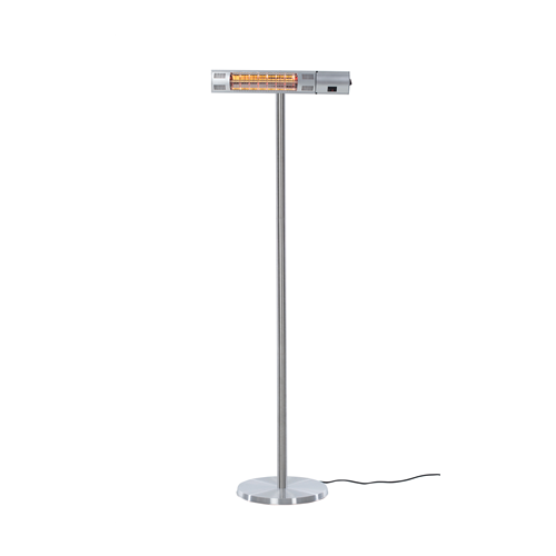 SUNRED Heater RD-SILVER-2000S, Ultra Standing Infrared, 2000 W, Silver, IP54