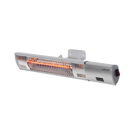 SUNRED Heater RD-SILVER-2000W, Ultra Wall  Infrared, 2000 W, Silver, IP54