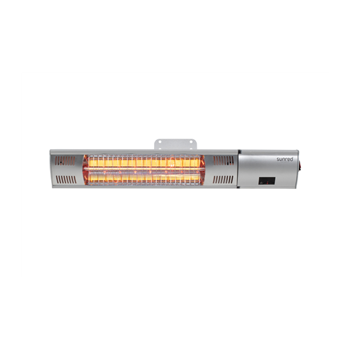 SUNRED Heater RD-SILVER-2000W, Ultra Wall  Infrared, 2000 W, Silver, IP54