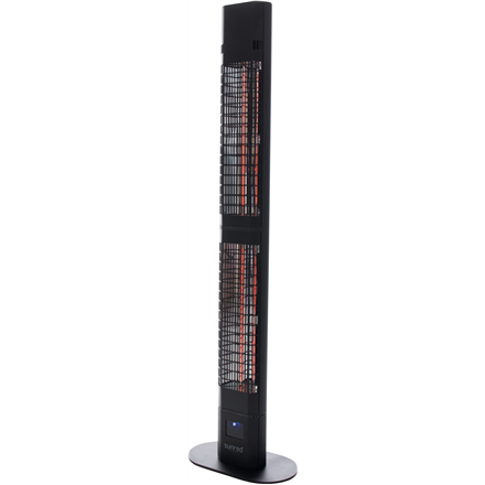 SUNRED Heater RD-DARK-3000L, Valencia Dark Lounge Infrared, 3000 W, Black, IP55
