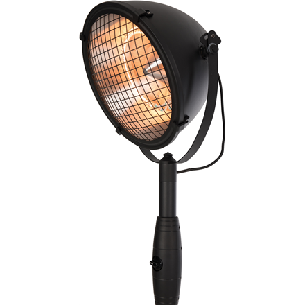 SUNRED Heater RSS19, Indus Bright Standing Infrared, 2100 W, Black, IP54