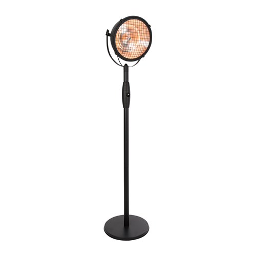 SUNRED Heater RSS19, Indus Bright Standing Infrared, 2100 W, Black, IP54
