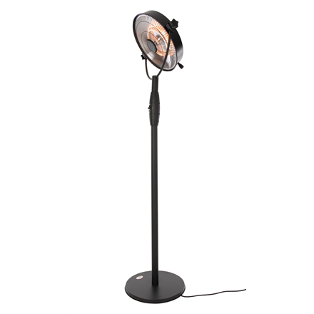 SUNRED Heater RSS16, Retro Bright Standing Infrared, 2100 W, Black, IP54