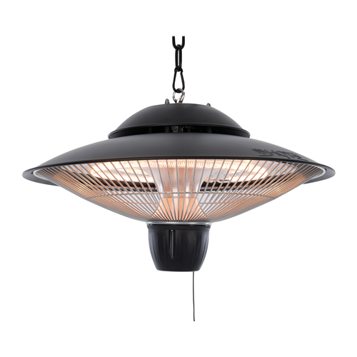 SUNRED Heater BAR-1500H, Barcelona Bright Hanging Infrared, 1500 W, Black, IP24