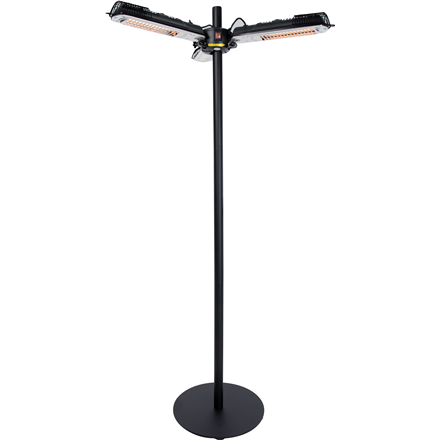 SUNRED Heater PH10, Bright Parasol Infrared, 2000 W, Black/Silver, IP34