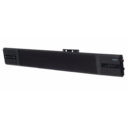 SUNRED Heater NER-2400, Nero Wall/Hanging  Infrared, 2400 W, Black, IP55