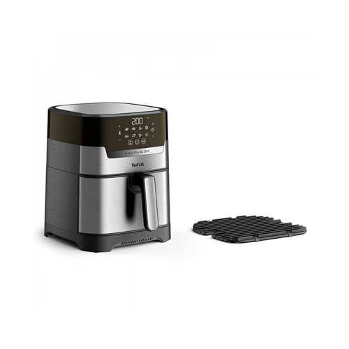 TEFAL Air Fryer with Grill EY505D15 Power 1400 W, Capacity 4.2 L, Stainless Steel