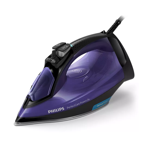 Philips GC3925/30 Steam Iron, 2500 W, Water tank capacity 300 ml, Continuous steam 45 g/min, Purple
