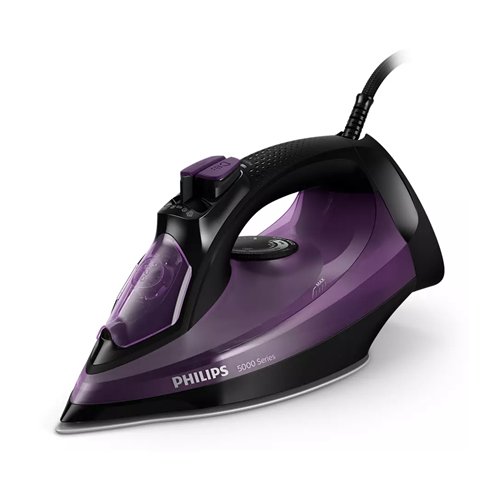 Philips DST5030/80 Steam Iron, 2400 W, Water tank capacity 320 ml, Continuous steam 45 g/min, Dark Purple