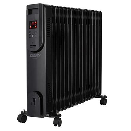 Camry Oil-Filled Radiator with Remote Control CR 7820 2500 W, Number of power levels 3, Black