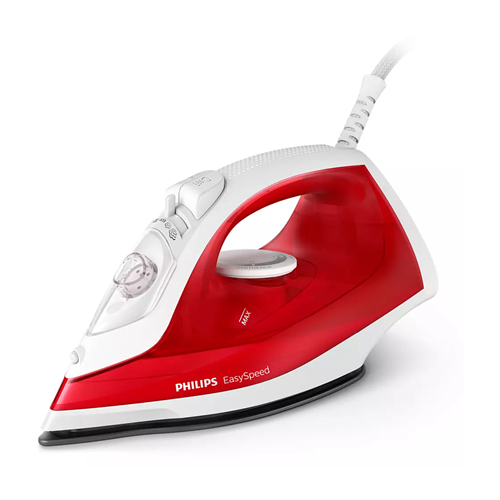 Philips GC1742/40 EasySpeed Steam Iron, 2000 W, Continuous steam 25 g/min, Red