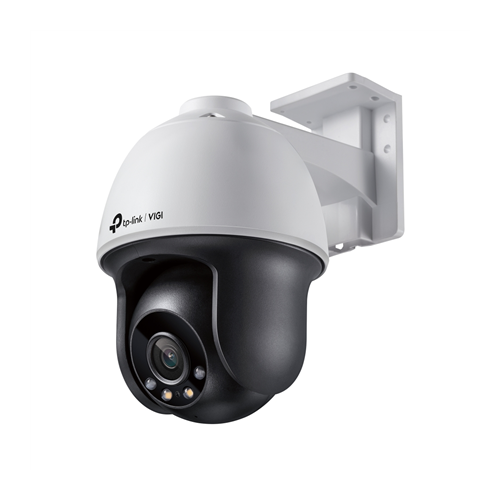TP-LINK VIGI 4MP Outdoor Full-Color Pan Tilt Network Camera VIGI C540 Dome, 4 mm, IP66, H.265+/H.265/H.264+/H.264,  MicroSD