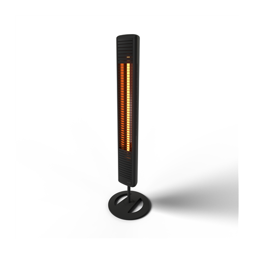 Mill Outdoor Heater OH2000ULGPFLOOR 2000 W, Black, IP65