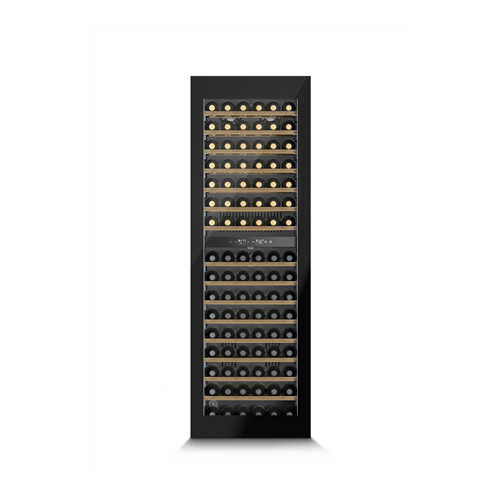 Caso Wine Cooler WineDeluxe WD 96 Energy efficiency class G, Built-in, Bottles capacity 96, Black
