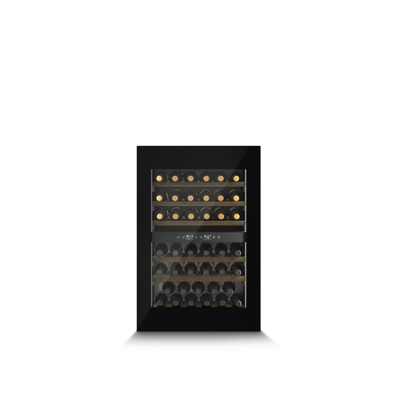 Caso Wine Cooler WineDeluxe WD 41 Energy efficiency class F, Built-in, Bottles capacity 41, Black