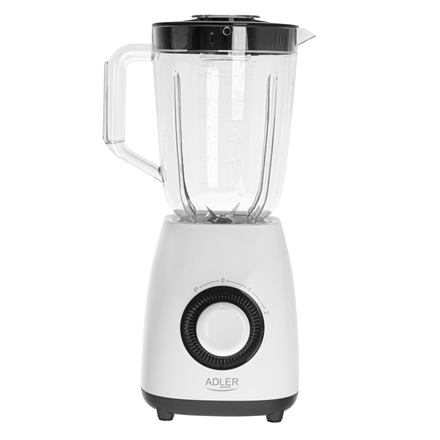 Adler Blender with jar 	AD 4085 Tabletop, 1000 W, Jar material Plastic, Jar capacity 1.5 L, White