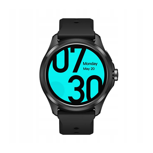 TicWatch Pro 5 GPS Obsidian Elite Edition 1.43", Smart watch, NFC, GPS (satellite), OLED, Touchscreen, Heart rate monitor, Activity monitoring 24/7, Waterproof, Bluetooth, Wi-Fi, Black