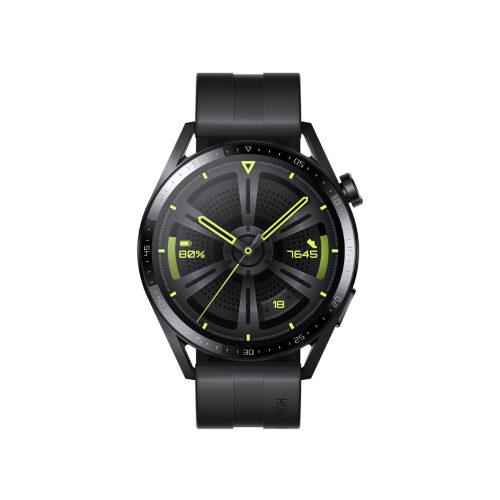 Huawei 1.43” Smart watch GPS (satellite) AMOLED Touchscreen Waterproof Bluetooth Black Stainless Steel
