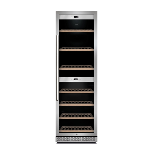 Caso Wine cooler WineChef Pro 180 Energy efficiency class G Free standing Bottles capacity 180 bottles Cooling type Compressor technology Stainless steel