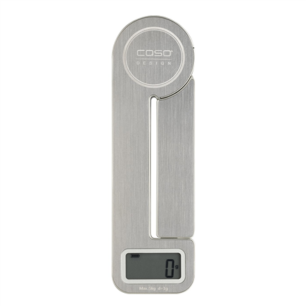 Caso Scales KitchenEcostyle Graduation 1 g Display type LCD Maximum weight (capacity) 5 kg Stainless steel