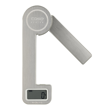 Caso Scales KitchenEcostyle Graduation 1 g Display type LCD Maximum weight (capacity) 5 kg Stainless steel
